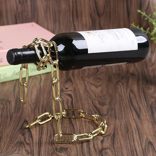 Iron Chain Wine Racks